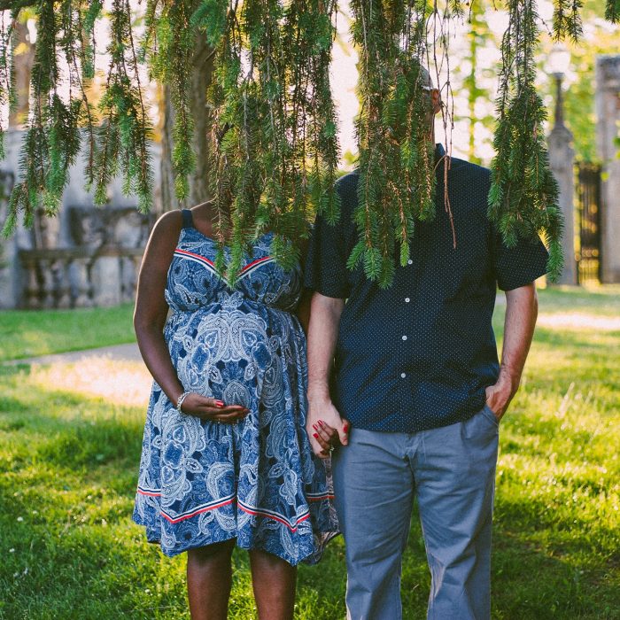 Toronto Maternity Session - Felicia + Adam