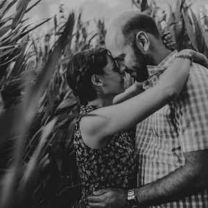 Waterfront Book Themed Engagement Session - Diana + Dave