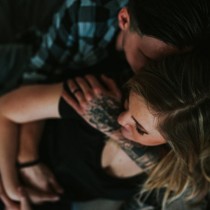 At Home Engagement Session - Deanna + Scott